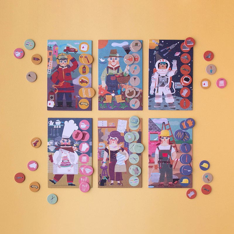 Jeu de bingo illustré